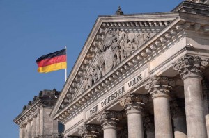 Einrichtung und Beleuchtung im Bundestag